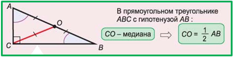 Свойства прямоугольного треугольника 7 класс геометрия презентация